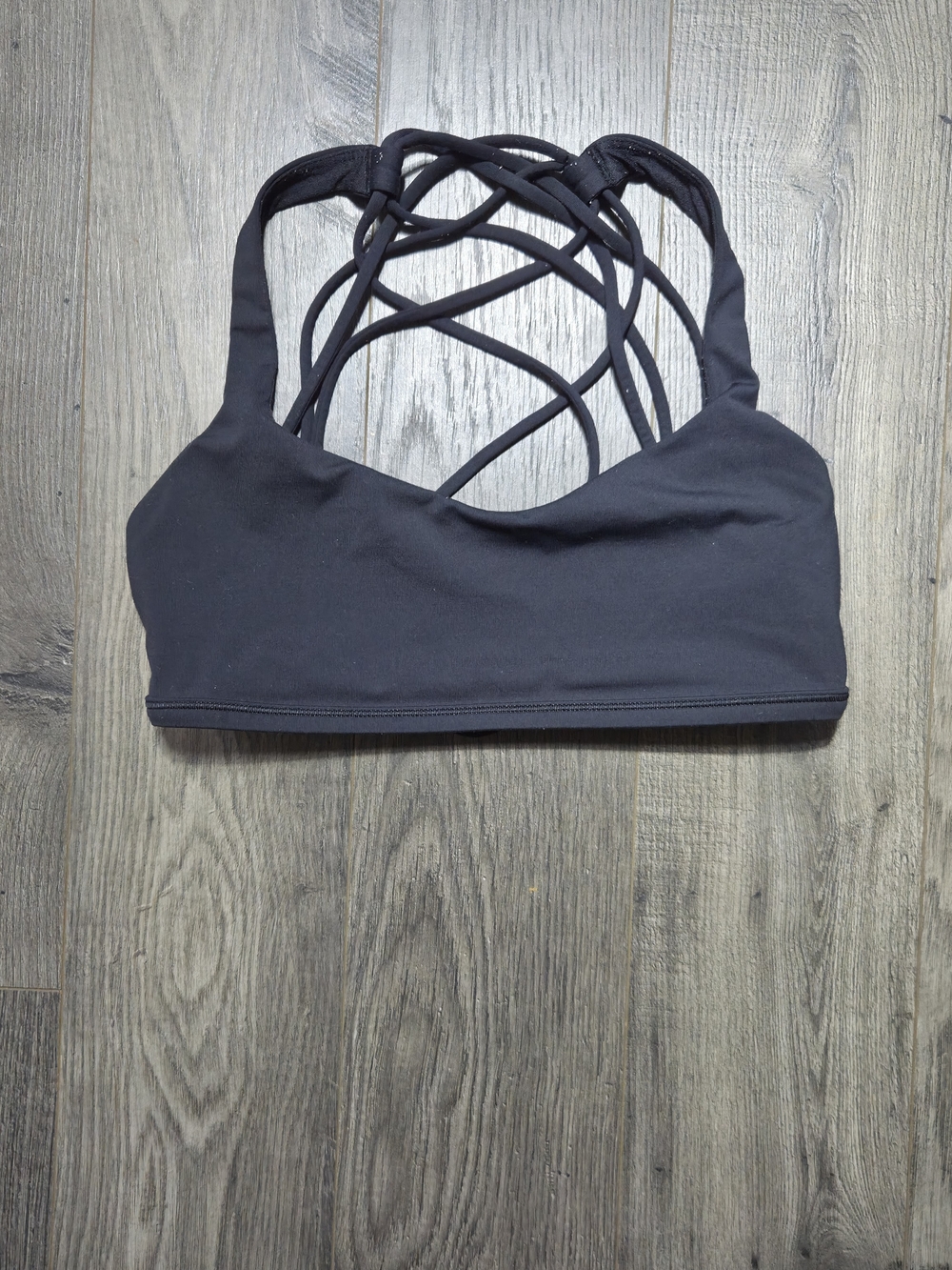 Lululemon Crisscross Back Black Sports Bra